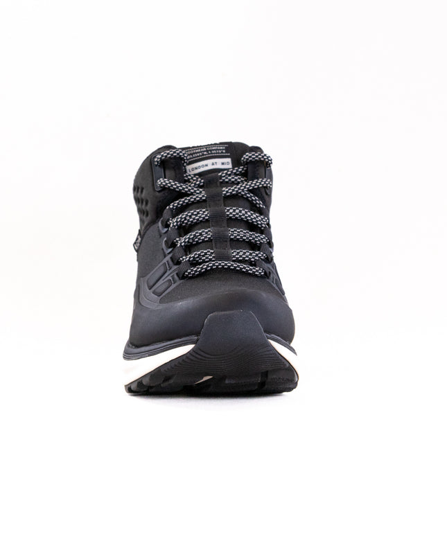 Kizik London AT Mid Waterproof (Women's) - Black/Whitecap Grey