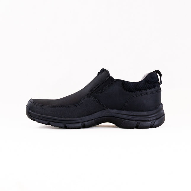 Clarks Walpath Step Waterproof (Men's) - Black Leather