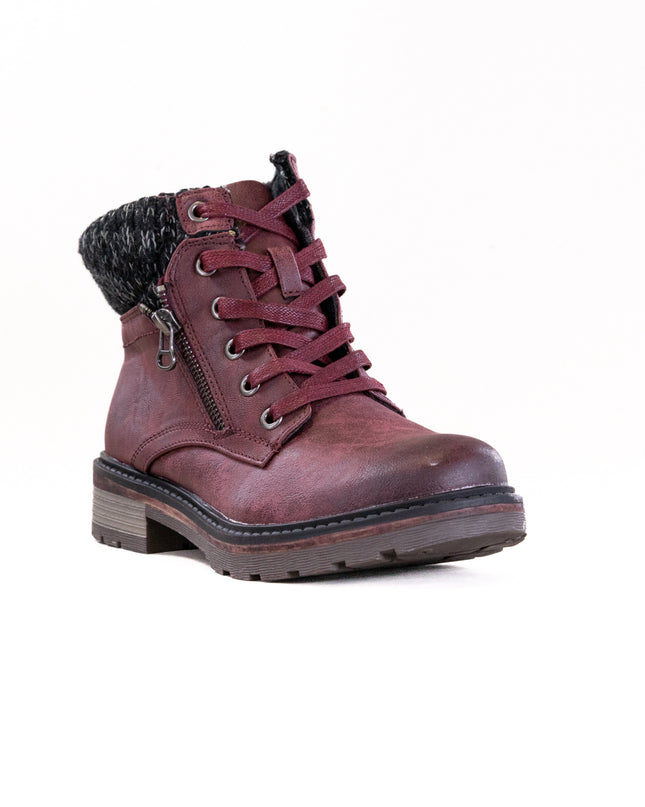 Wanderlust Amy Boot (Women's) - Burgundy