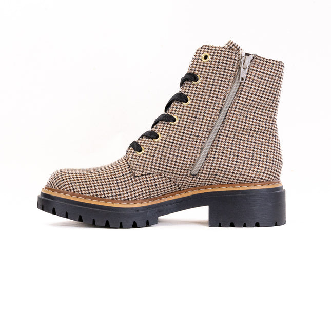 Rieker 72617 Pearl (Women's) - Beige/Schwarz