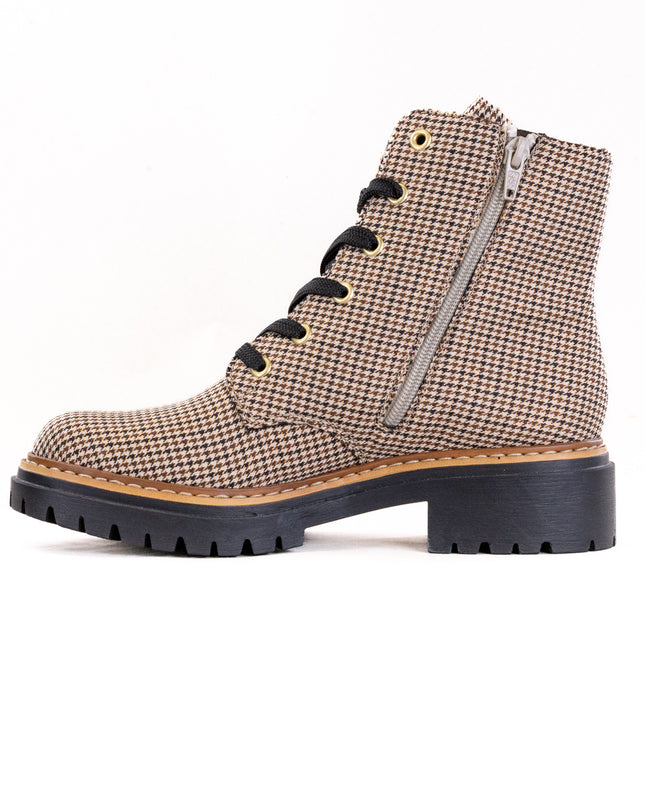 Rieker 72617 Pearl (Women's) - Beige/Schwarz