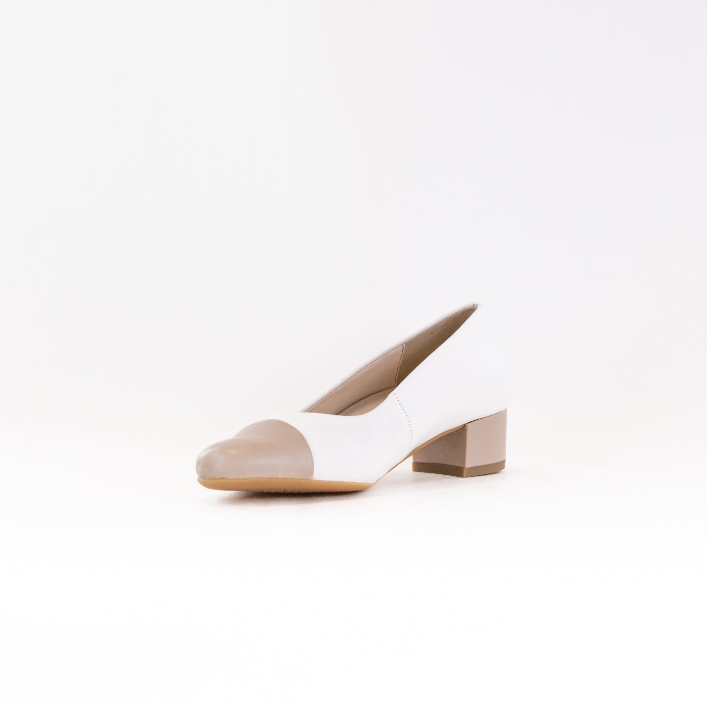 Ara Nanette (Women's) - Cream Calf/Sand Calf Toe