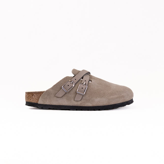 Birkenstock Blair (Women's) - Taupe Suede