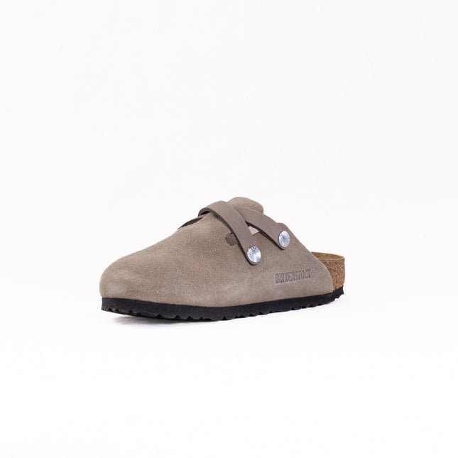 Birkenstock Blair (Women's) - Taupe Suede
