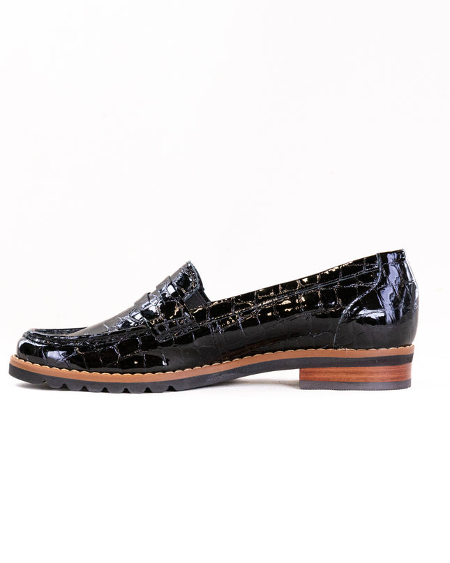 Ros Hommerson Winnie 2 (Women's) - Black Croco Patent