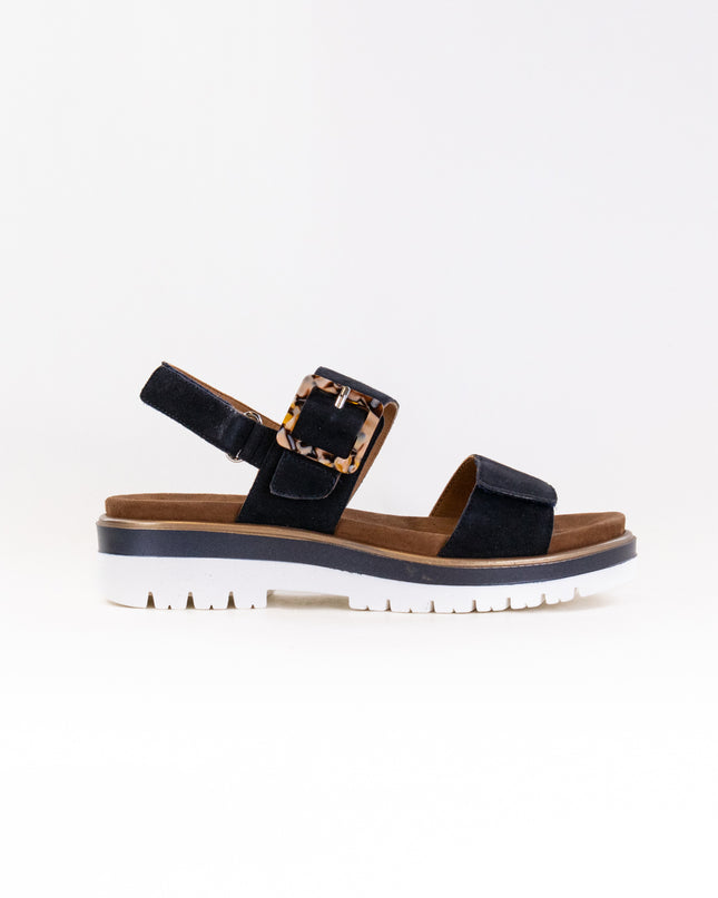 Ara Marbella Women's Triple Adjustable Sandal (Women's) - Navy Kid Suede