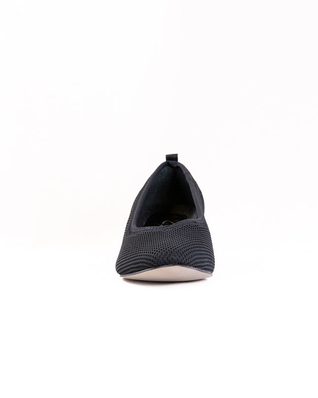 Ros Hommerson Hester (Women's) - Black Knit Black Leather