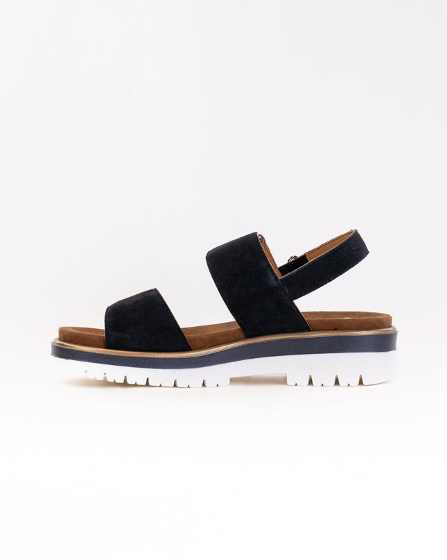 Ara Marbella Women's Triple Adjustable Sandal (Women's) - Navy Kid Suede