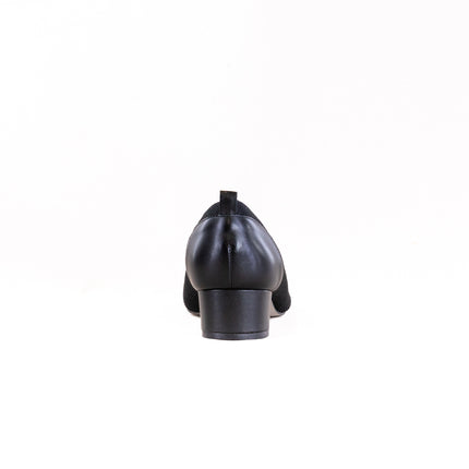 Ros Hommerson Hester (Women's) - Black Knit Black Leather