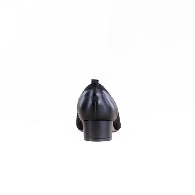 Ros Hommerson Hester (Women's) - Black Knit Black Leather