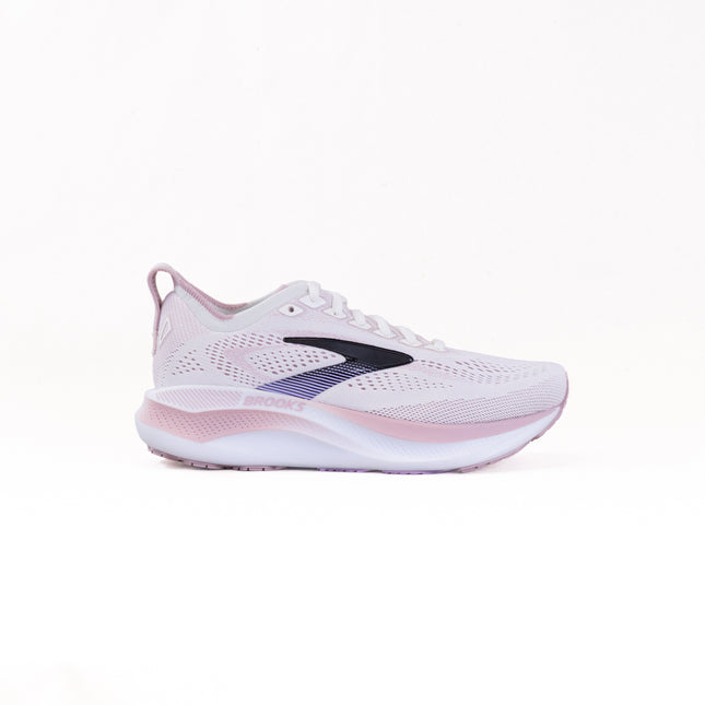 Brooks Adrenaline GTS 26 (Women’s) - Blanc/Violet Ice/Hyper Iris