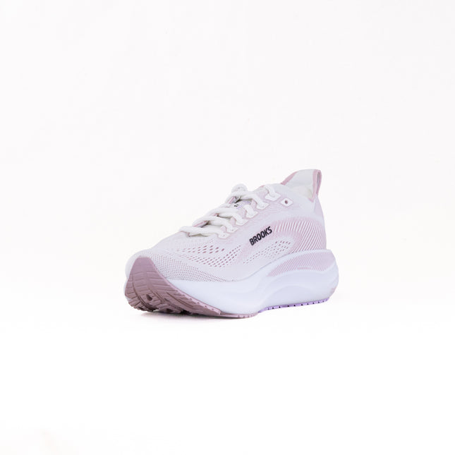 Brooks Adrenaline GTS 26 (Women’s) - Blanc/Violet Ice/Hyper Iris