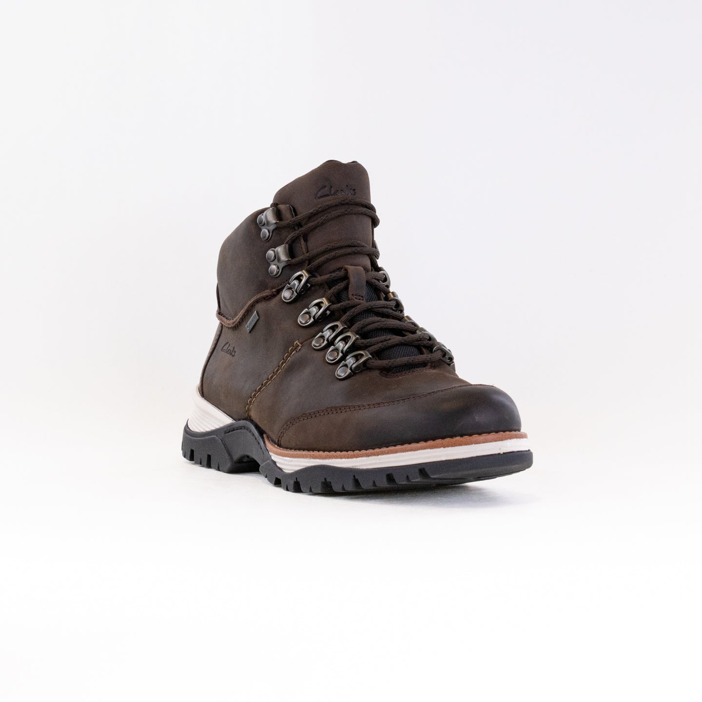 Clarks TopTon Pine Goretex Waterproof (Men's) - Brown Leather