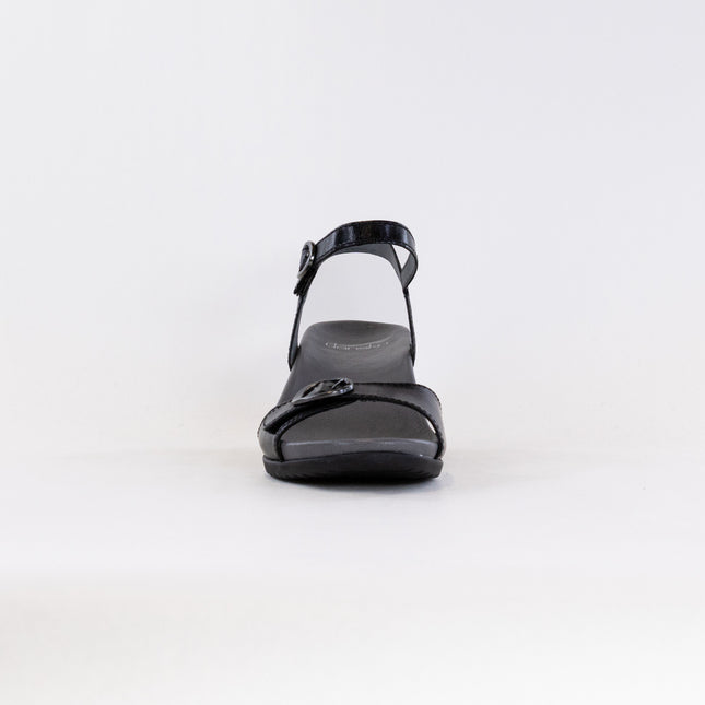 Dansko Arielle (Women's) - Black Glazed Kid Leather