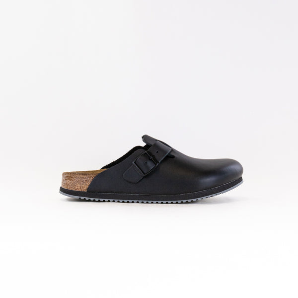 Birkenstock Boston Super Grip (Unisex) - Black – Chiappetta Shoes