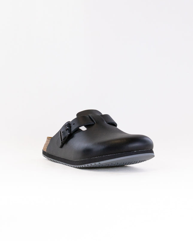 Birkenstock Boston Super Grip (Unisex) - Black