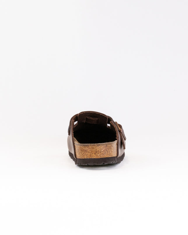 Birkenstock Boston Soft Footbed (Unisex) - Habana Oiled Leather