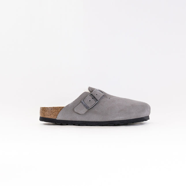Birkenstock Boston Shearling (Women's) - Stone Coin