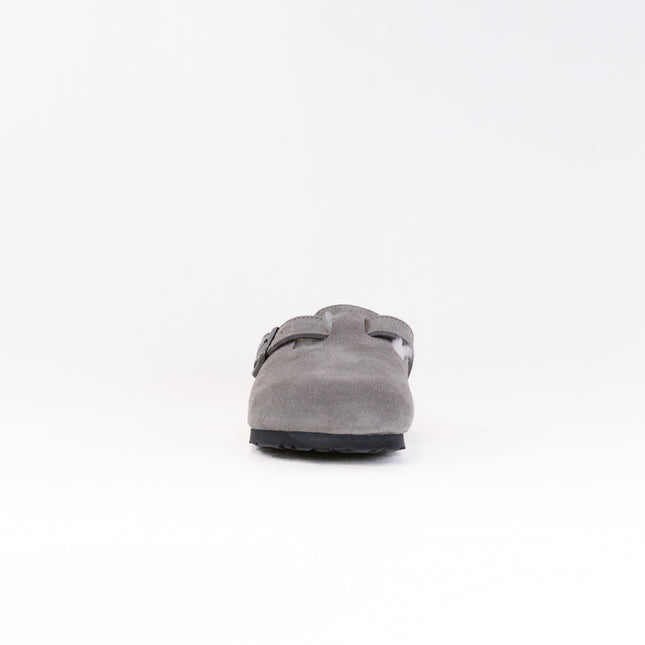 Birkenstock Boston Shearling (Women's) - Stone Coin