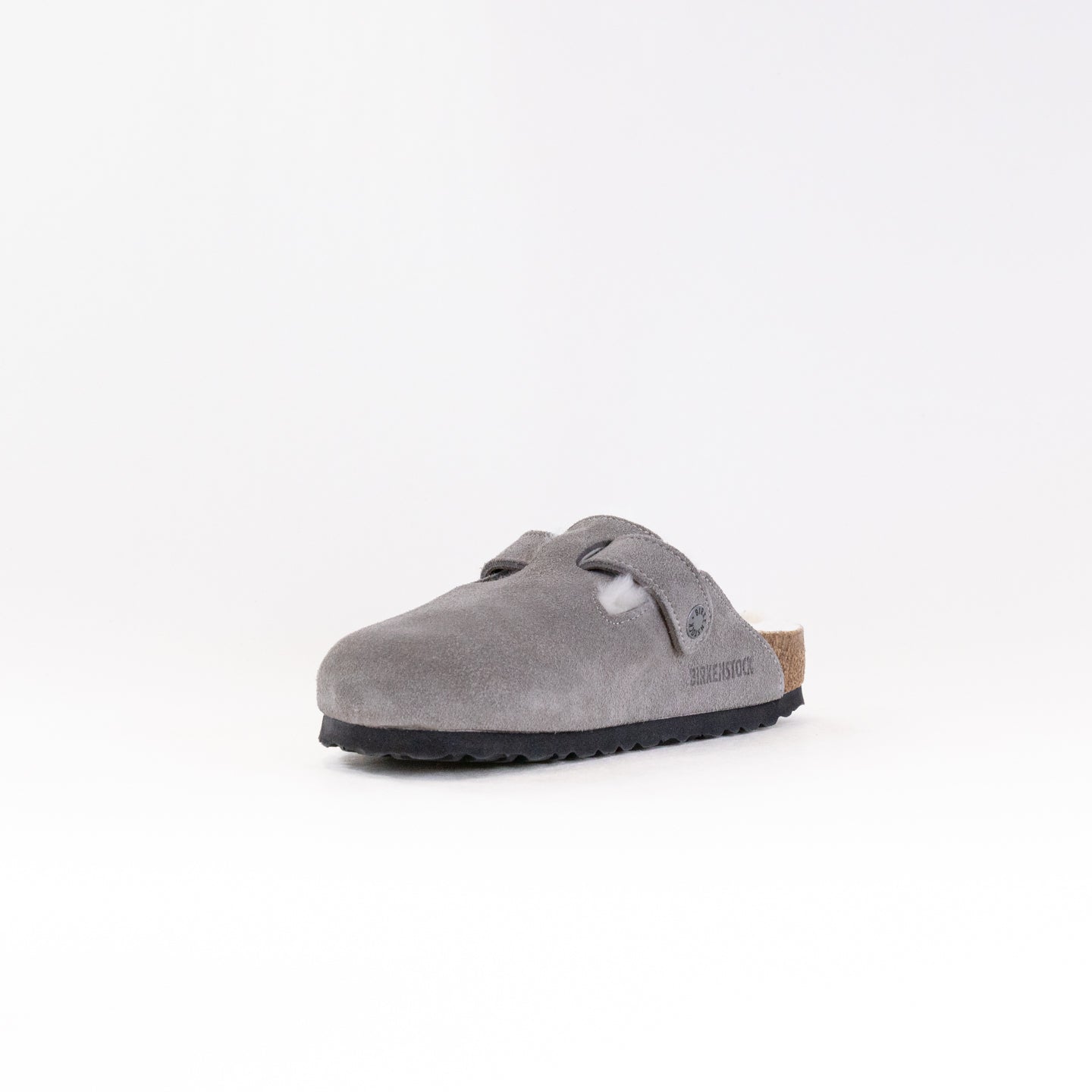 Birkenstock Boston Shearling Narrow (Women's) - Stone Coin