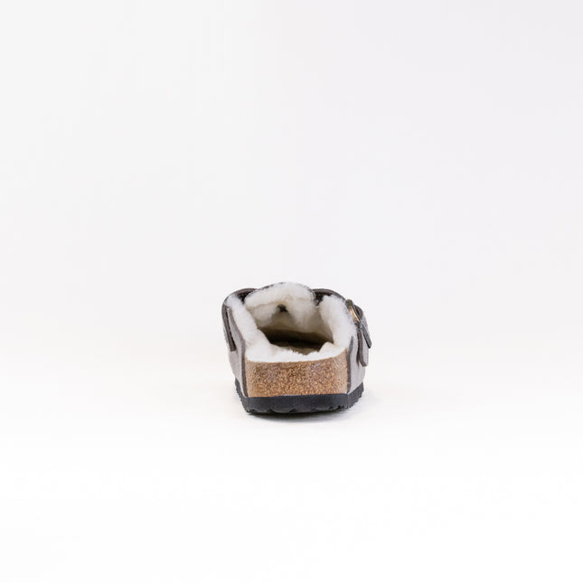 Birkenstock Boston Shearling (Women's) - Stone Coin