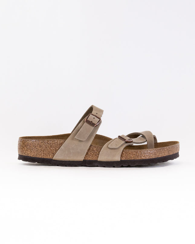 Birkenstock Mayari Oiled Leather (Women's) - Tobacco Brown