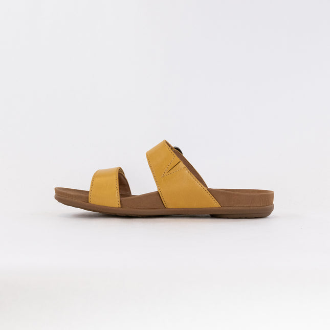 Dansko Justine (Women's) - Yellow Calf Leather