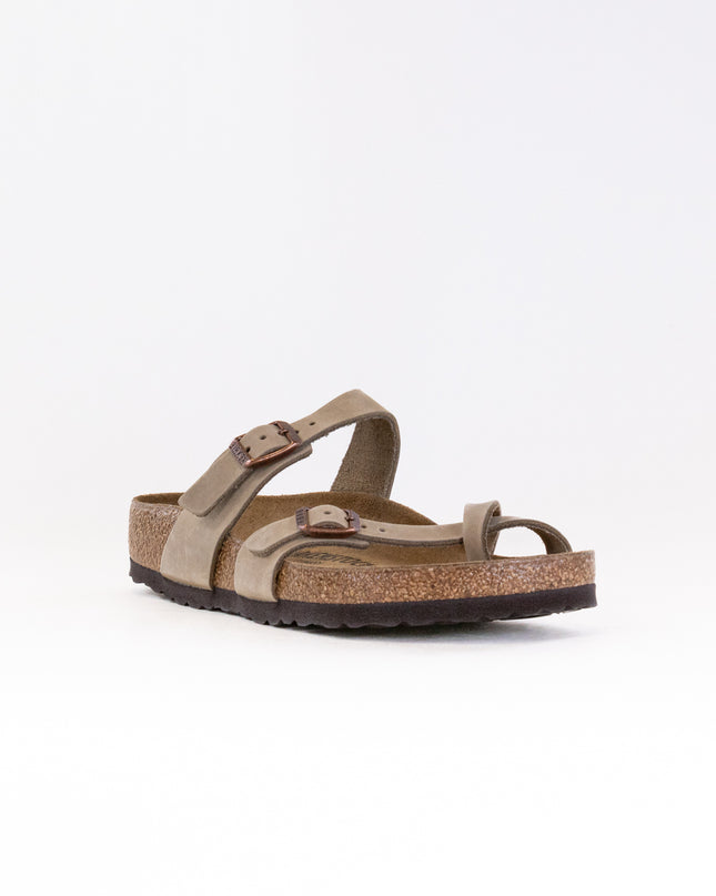 Birkenstock Mayari Oiled Leather (Women's) - Tobacco Brown