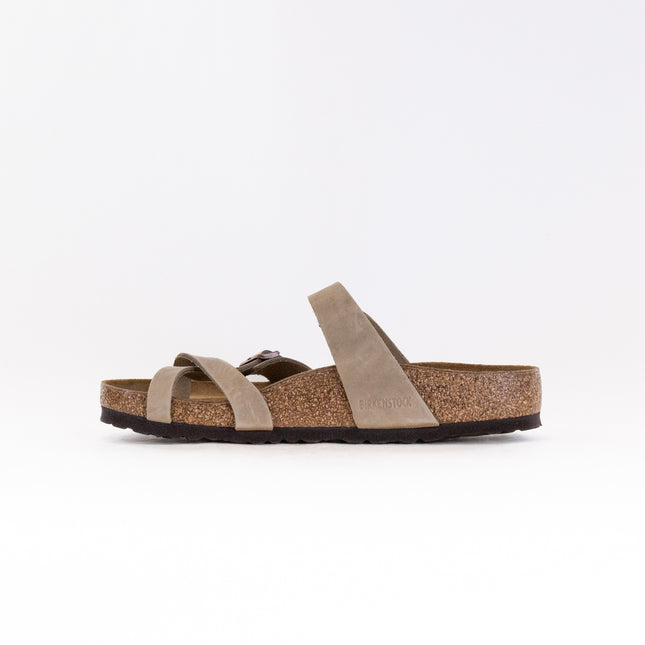 Birkenstock Mayari Oiled Leather (Women's) - Tobacco Brown