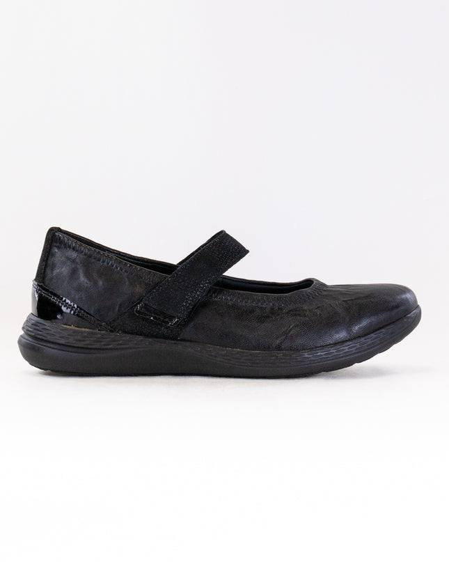Fidelio Hallux Hi-Energy Mary Jane (Women's) - Black Leather