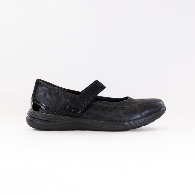 Fidelio Hallux Hi-Energy Mary Jane (Women's) - Black Leather