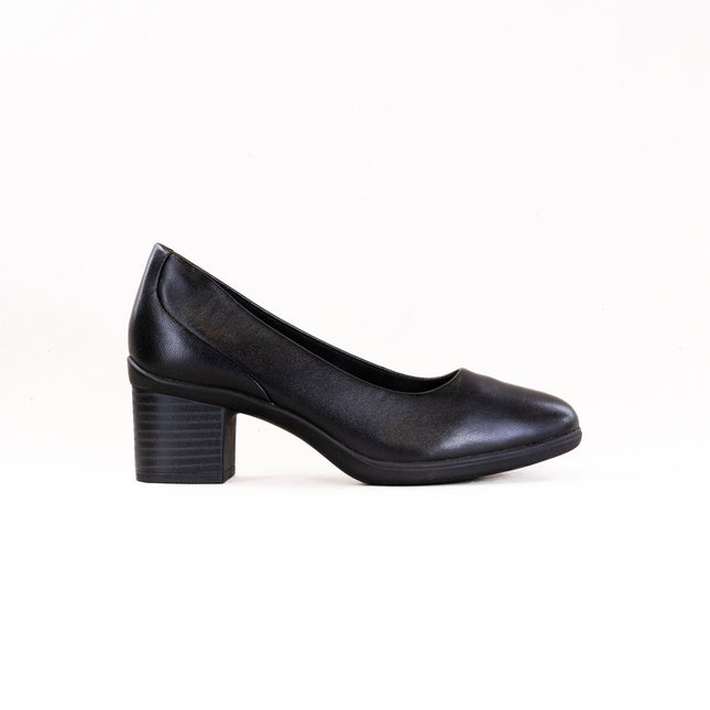 Clarks Shaya Poppy (Women's) - Black Leather