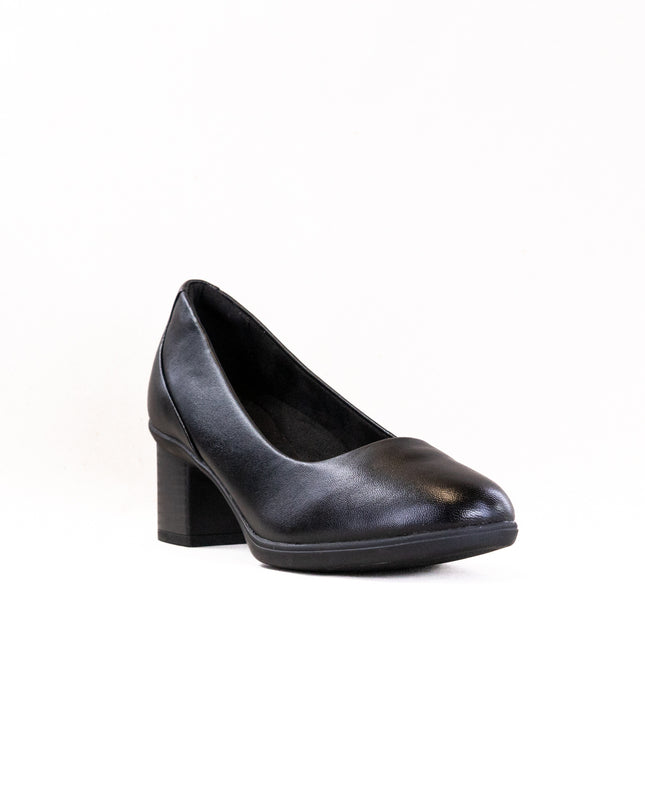 Clarks Shaya Poppy (Women's) - Black Leather