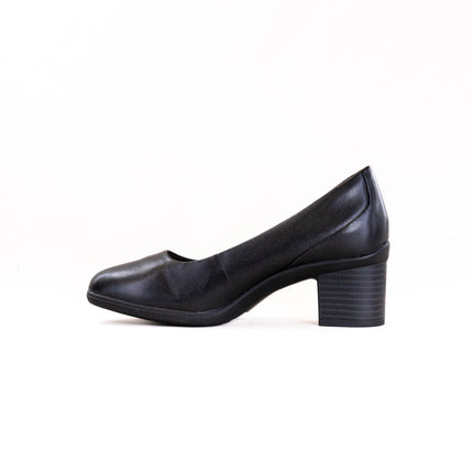 Clarks Shaya Poppy (Women's) - Black Leather