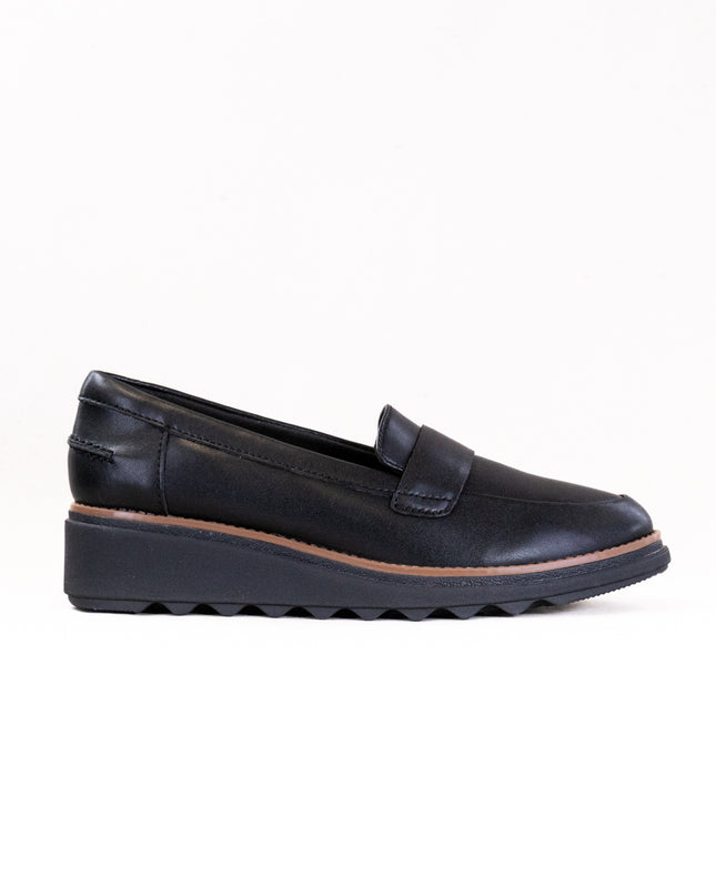 Clarks Sharon Gracie (Women's) - Black Soft