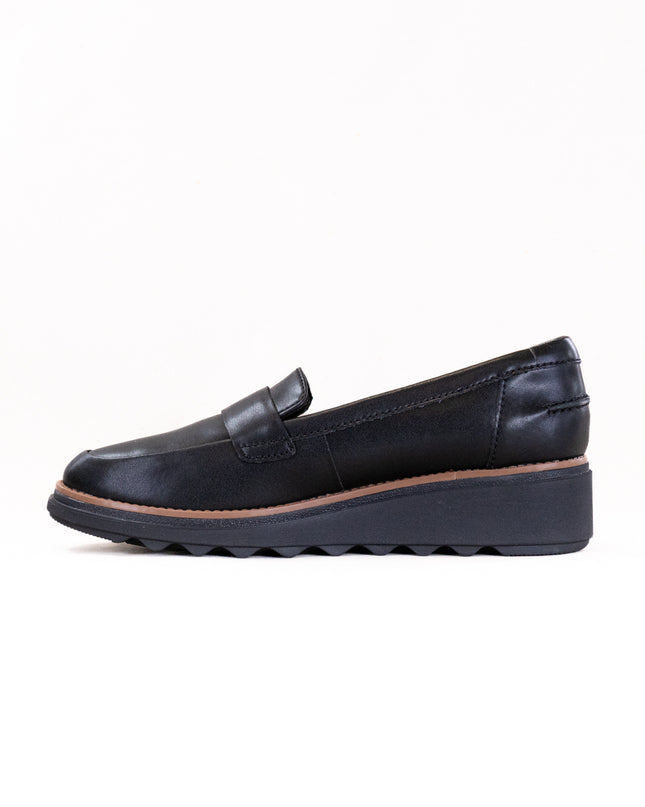 Clarks Sharon Gracie (Women's) - Black Soft