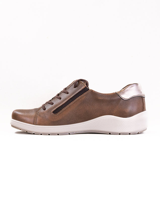 Suave Porto Lace Up (Women's) - Alpaca/Platine