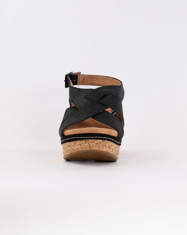 Clarks Elleri Rae (Women's) - Black Nubuck