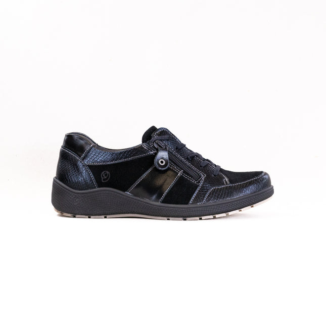 Suave Porto Lace Up (Women's) - Black/Black/Black