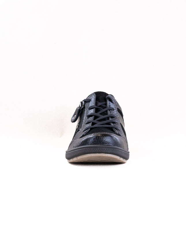 Suave Porto Lace Up (Women's) - Black/Black/Black