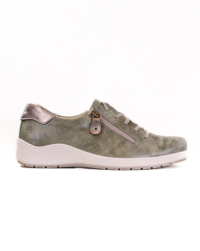 Suave Porto Lace Up (Women's) - Hunter/Golden