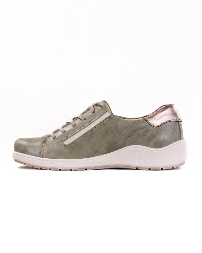 Suave Porto Lace Up (Women's) - Hunter/Golden