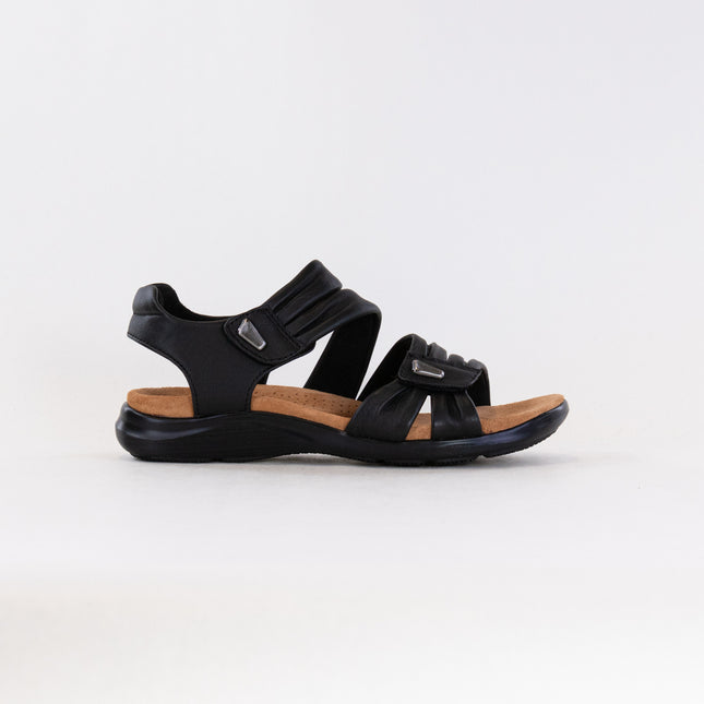 Clarks Kilty Ave (Women's) - Black Leather