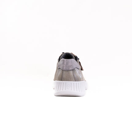 Suave Geneve Lace Up (Women's) - Barrel/Silvery
