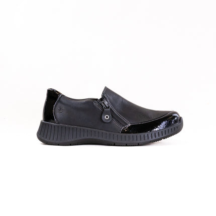 Suave Geneve Slip On (Women's) - Black/Black