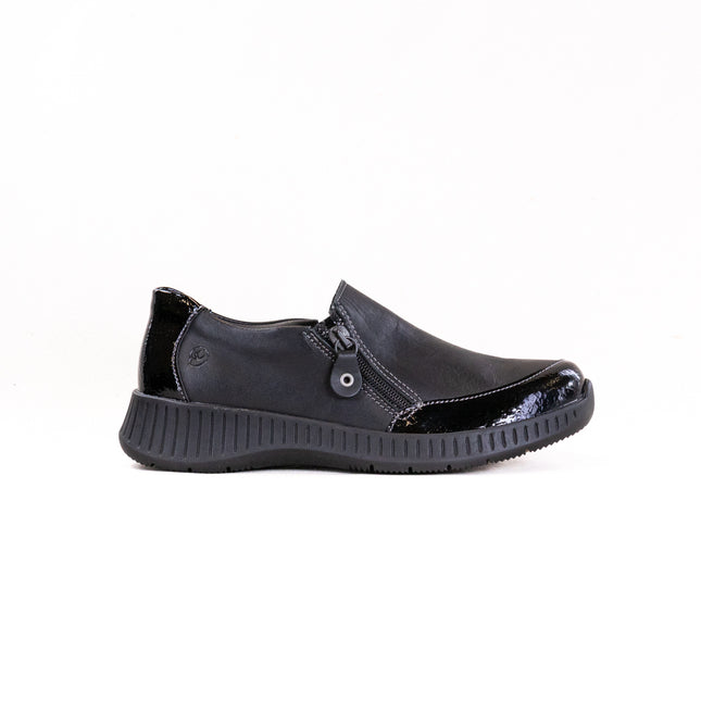 Suave Geneve Slip On (Women's) - Black/Black