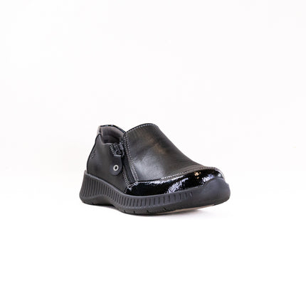 Suave Geneve Slip On (Women's) - Black/Black