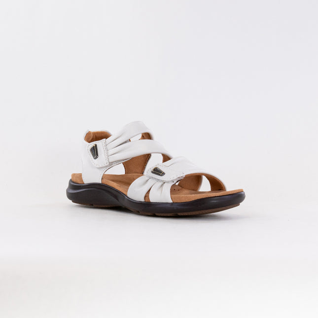 Clarks Kilty Ave (Women's) - Off White Leather