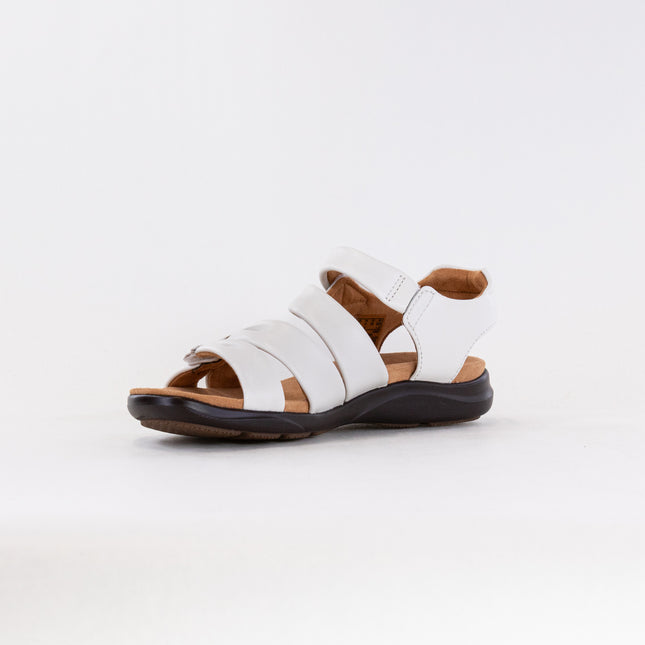 Clarks Kilty Ave (Women's) - Off White Leather