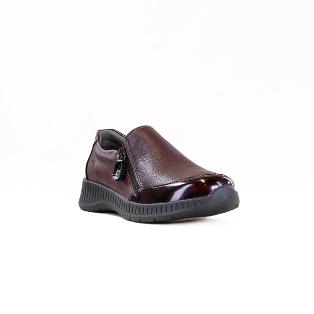 Suave Geneve Slip On (Women's) - Burgundy/Gerbera